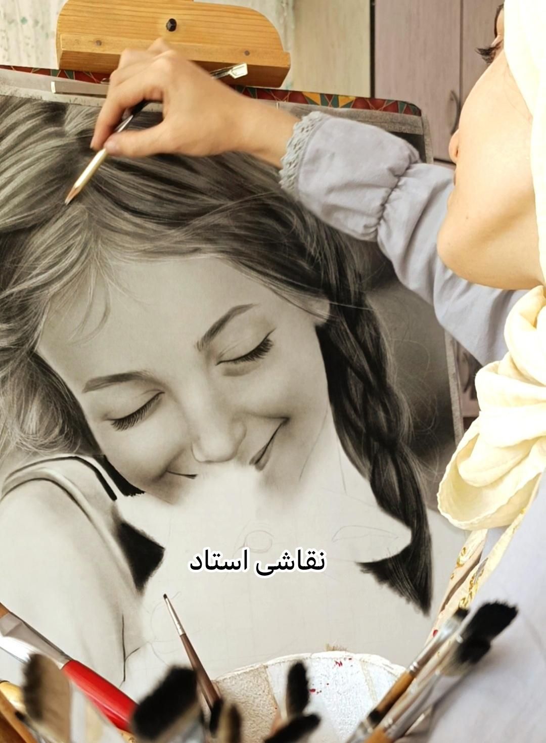دوره آموزشی نقاشی سیاه قلم	